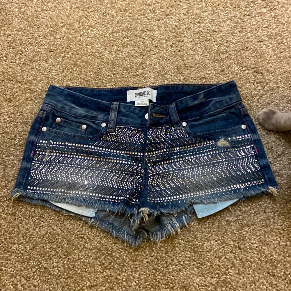 PINK Victoria's Secret Denim Shorts
